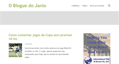 Desktop Screenshot of janio.sarmento.org