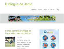 Tablet Screenshot of janio.sarmento.org